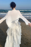 A Line Sweetheart Floor Length Ivory Long Prom Dress Party Dress HZ0527