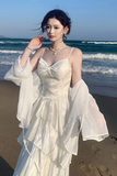 A Line Sweetheart Floor Length Ivory Long Prom Dress Party Dress HZ0527