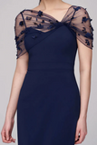 Sheath Spaghetti Straps Floor Length Mother of The Bride Dress HZ0527