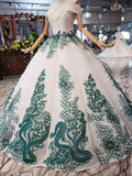 Off the Shoulder Prom Dresses,Ball Gown Wedding Dress, Quinceanera Dresses HZ0527