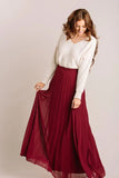 Petite Simone Pleated Maxi dress by promfast center HZ0527