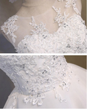 Promfast White Lace Open Back Sexy Homecoming Prom Dresses, Cheap Homecoming Dresses HZ0527