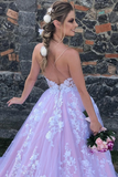 Promfast Spaghetti Staps Sweep Train Lace Wedding Dress HZ0527