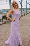 Promfast Mermaid Lace Prom Dress Long Formal Evening Dress, Dance Dresses, School Party Gown HZ0527